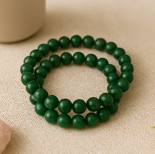 African Jade Bracelet (8mm)