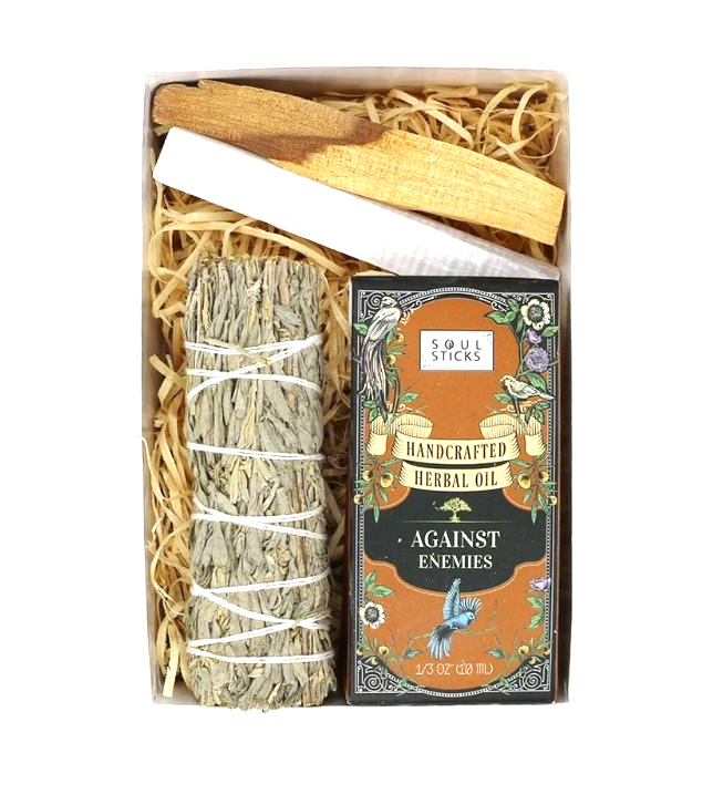 Against Enemies Intention and Spell Kit - Ritual Gift Set
