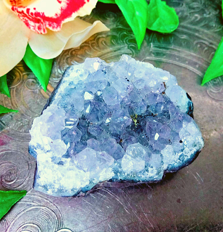 Raw Amethyst Cluster RAC106 (135 grams)