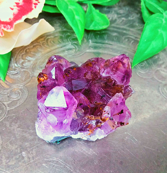 Raw Amethyst Cluster RAC107 (64 grams)