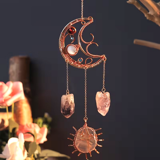 Crystal Moon Sun Catcher