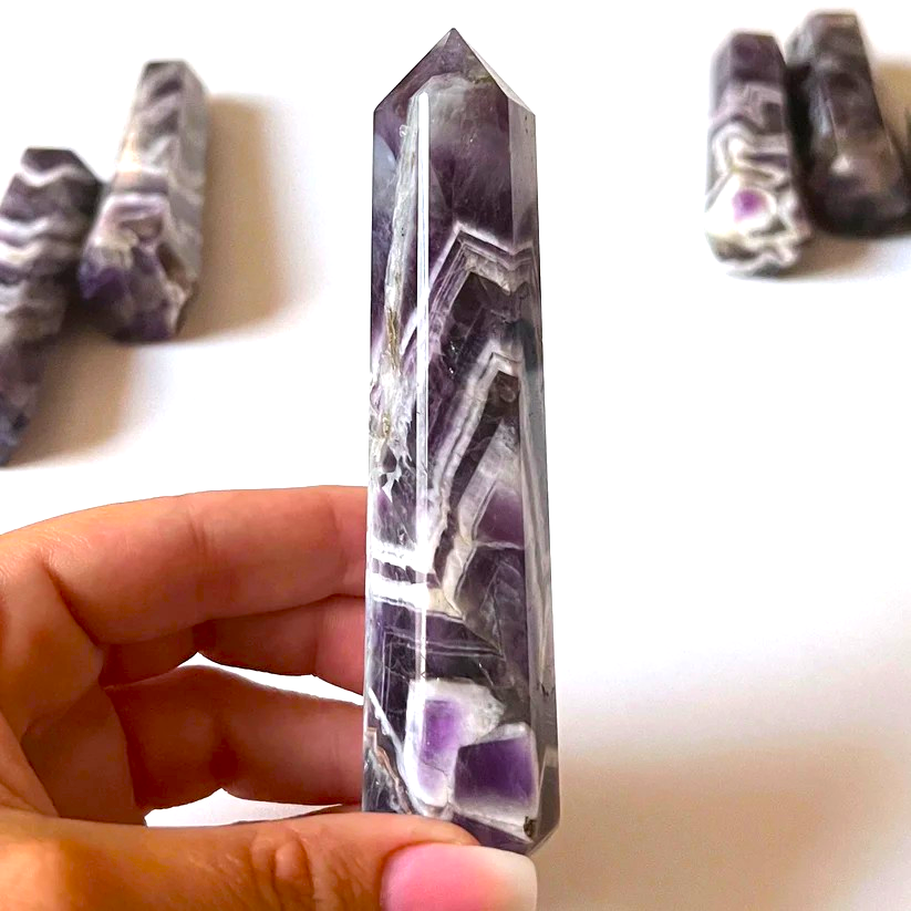 Amethyst Tower (Chevron Amethyst)