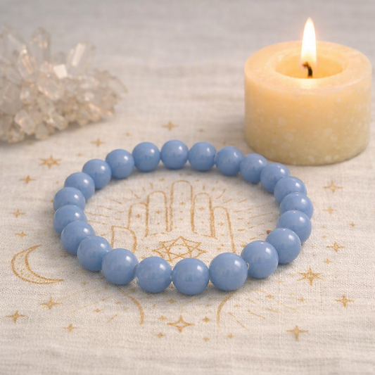 Angelite Bracelet (8mm)