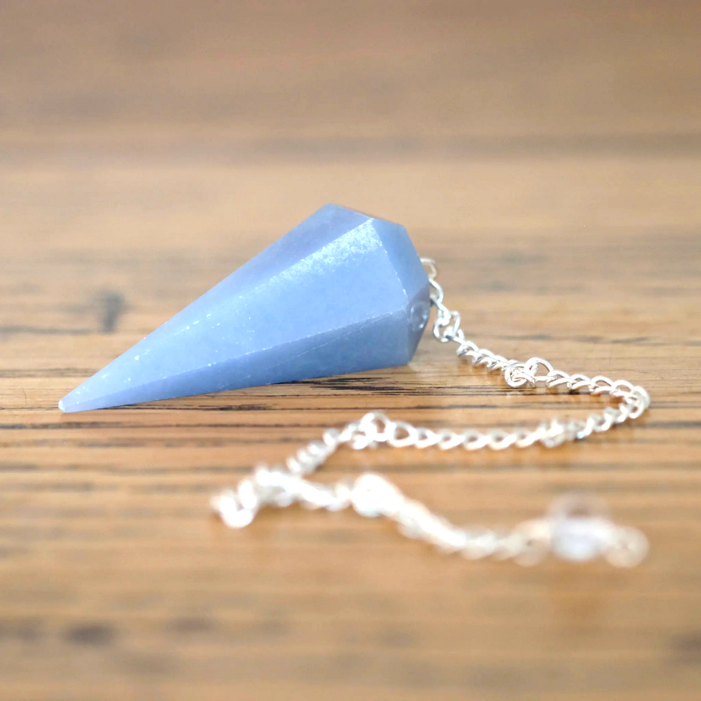 Angelite Hexagon Pendulum