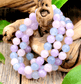 Aquamarine, Amethyst and Rose Quartz Bracelet For Divine Love and Peace - Spirit and Stardust
