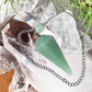 Green Aventurine Hexagon Pendulum