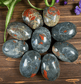 Bloodstone Palm Stone For Revitalization - Spirit and Stardust