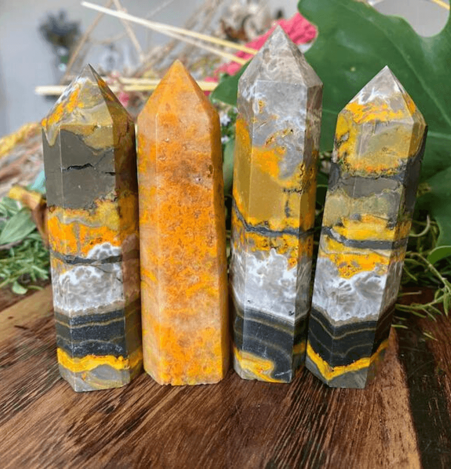 Bumble Bee Jasper Crystal Generator - Spirit and Stardust