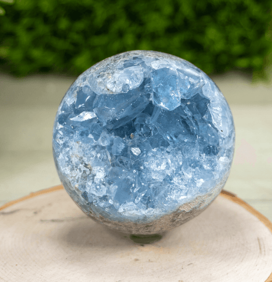 Celestite Cluster Sphere - Spirit and Stardust