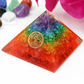 Chakra Crystal Orgonite Pyramid