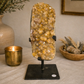 Citrine Cluster on Metal Stand (2.504 kg)