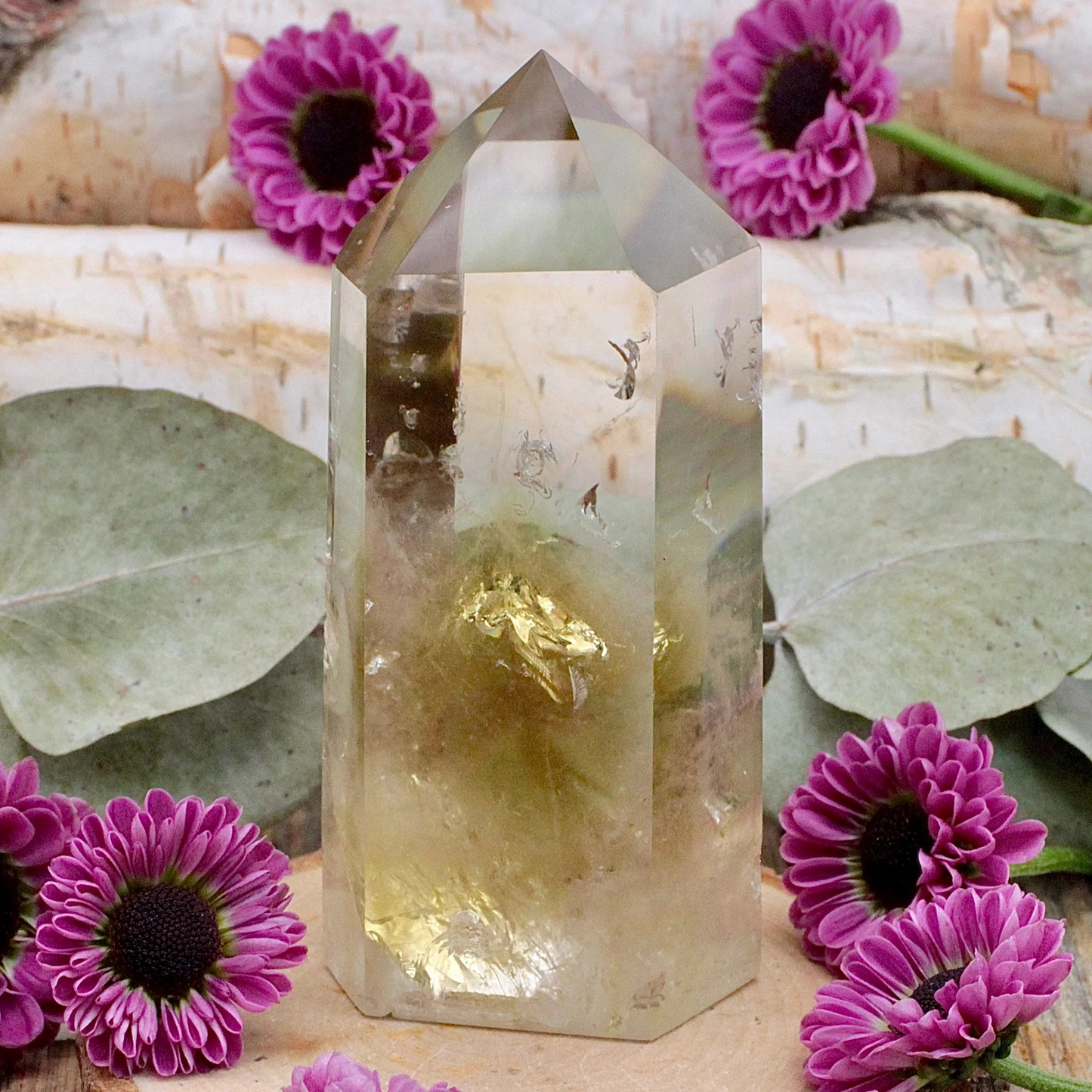 Citrine Tower (Natural & Untreated)