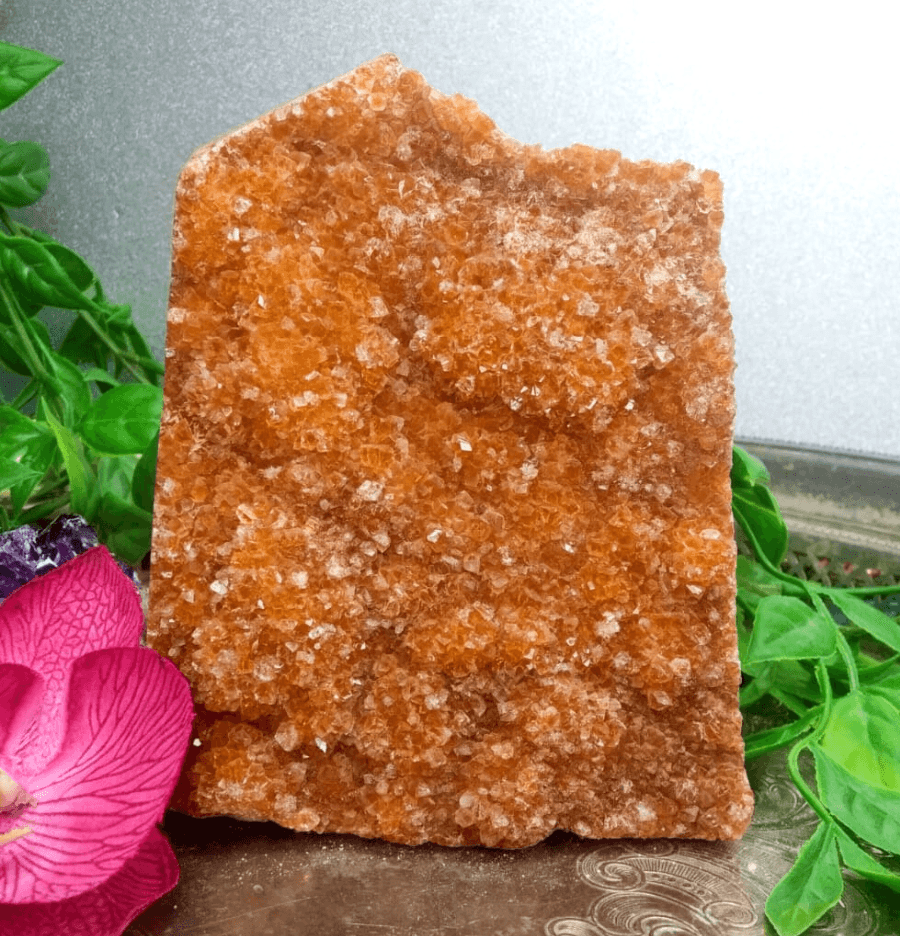 Raw Citrine Standing Cluster (1kg) - Spirit and Stardust
