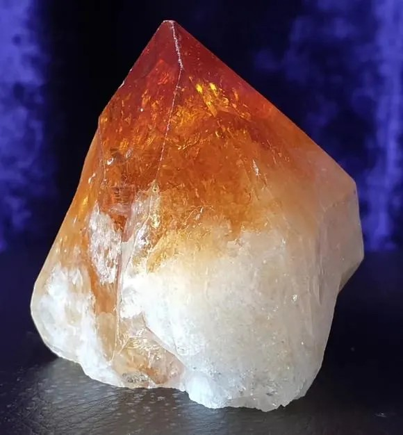 Citrine Raw Point (Polished, Base Cut)