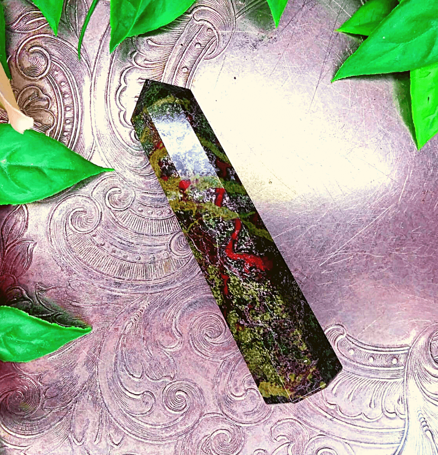 Dragon Blood Jasper Crystal Generator - Spirit and Stardust