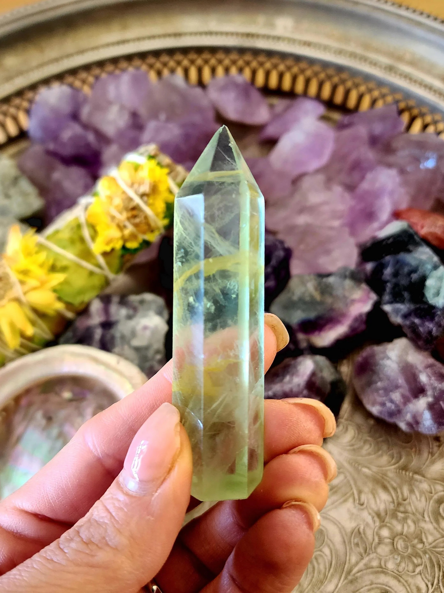 Green Fluorite Tower - FP26