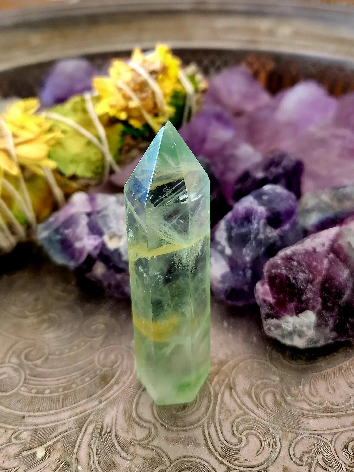 Green Fluorite Tower - FP26