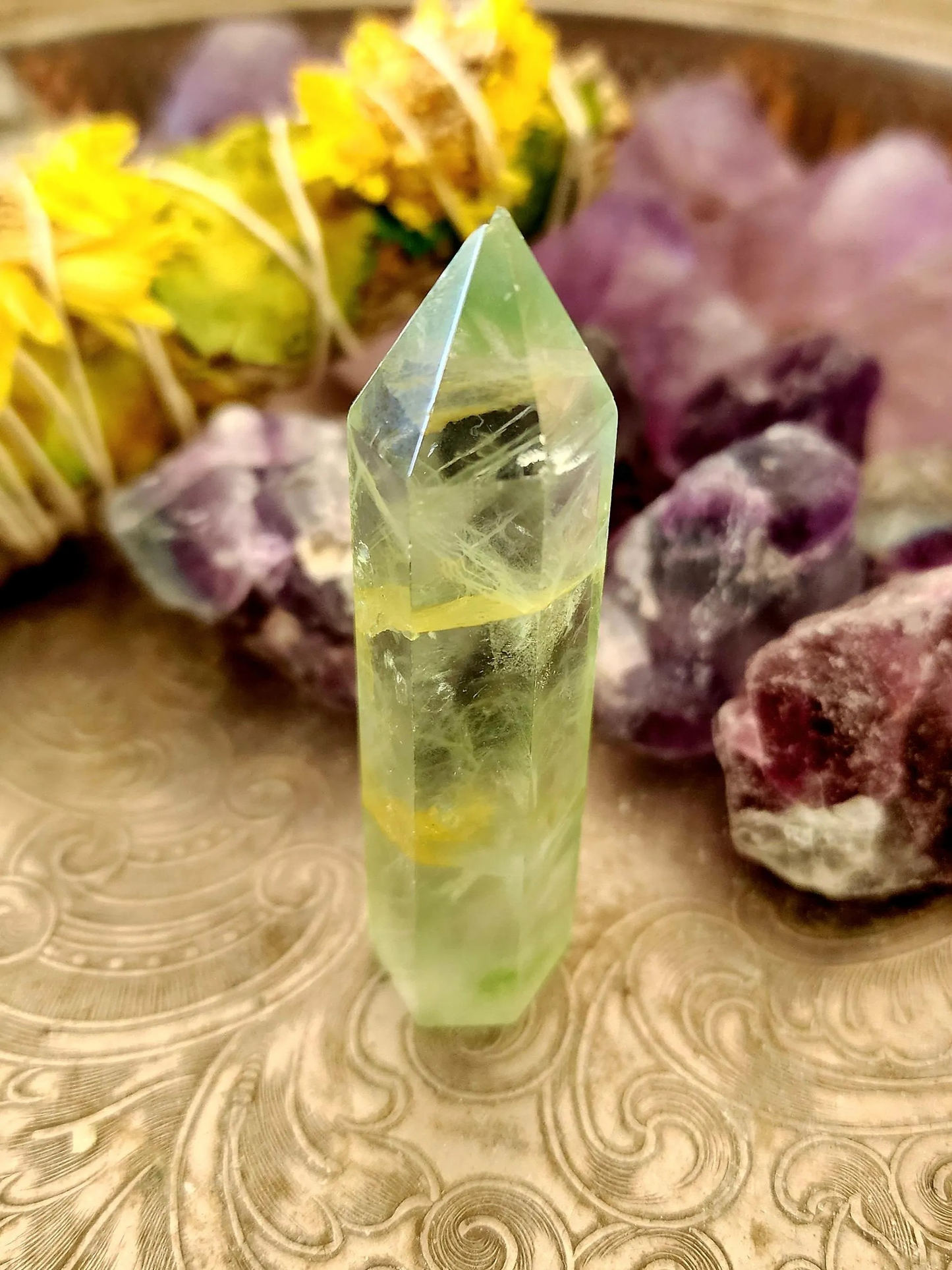 Green Fluorite Tower - FP26