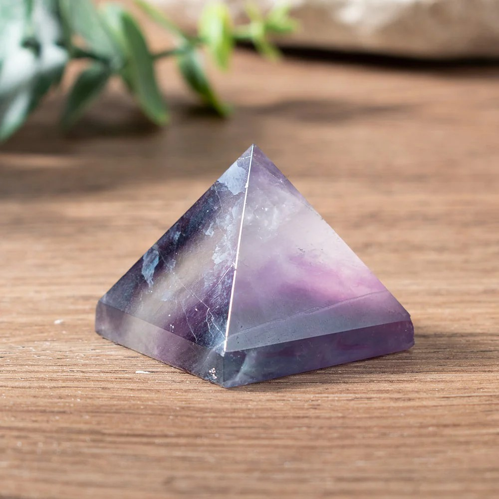 Fluorite Pyramid