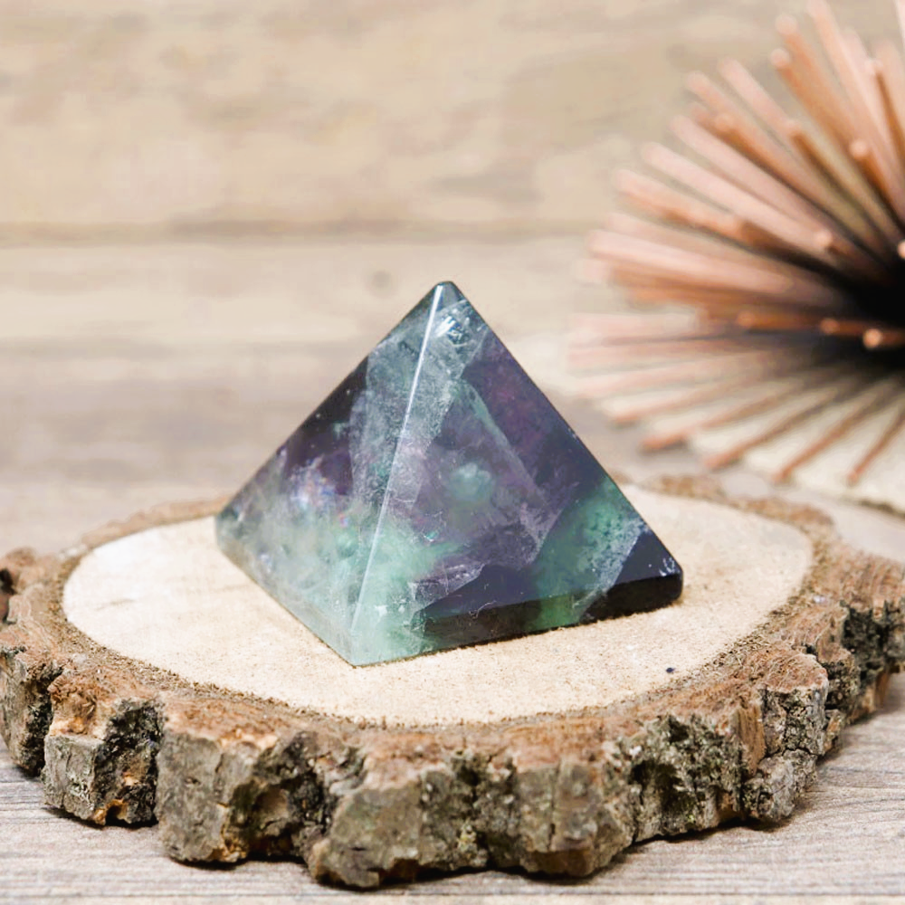 Fluorite Pyramid