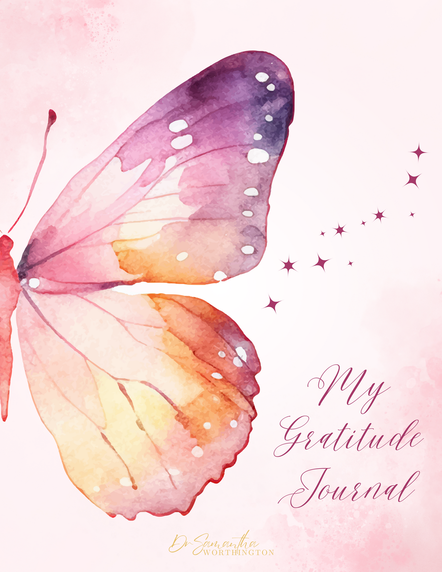 90-Day Gratitude Journal with Daily Quotes - Digital Download