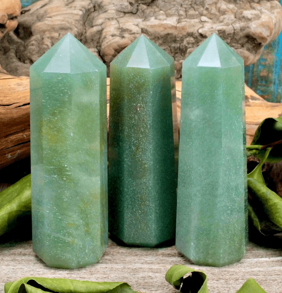 Green Aventurine Crystal Generator - Spirit and Stardust
