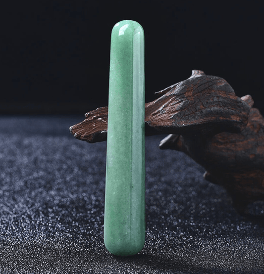 Green Aventurine Massage Wand (Round) - Spirit and Stardust
