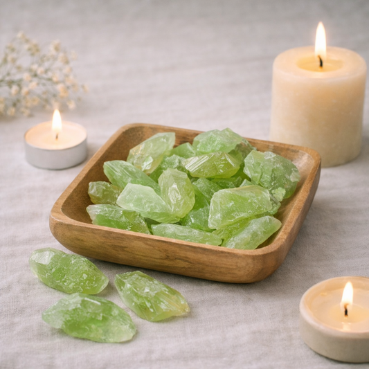 Raw Green Calcite: The Stone of Heart Chakra Alignment