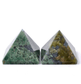 Moss Agate Crystal Pyramid - Spirit and Stardust