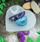 Beautifully Carved and Polished White Selenite Heart Shaped Bowl - Spirit and Stardust