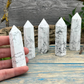 White Howlite Tower