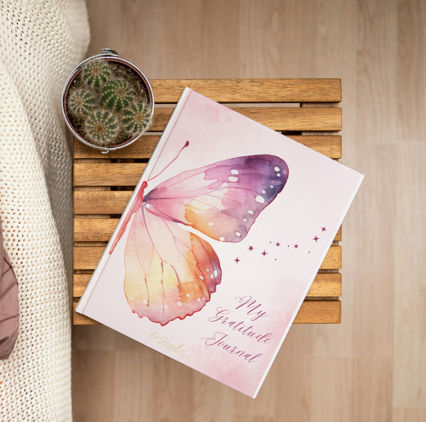 90-Day Gratitude Journal with Daily Quotes - Digital Download