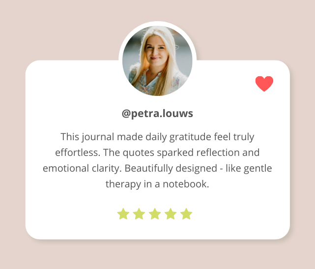 90-Day Gratitude Journal with Daily Quotes - Digital Download