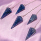 Iolite Hexagon Pendulum