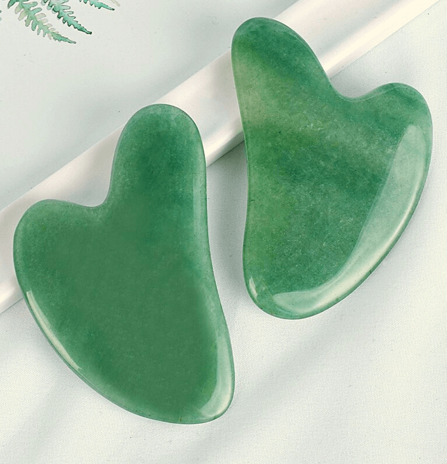 Jade Crystal Facial Roller and Guasha in Gift Box - Spirit and Stardust