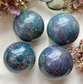 Kyanite Ruby Crystal Sphere