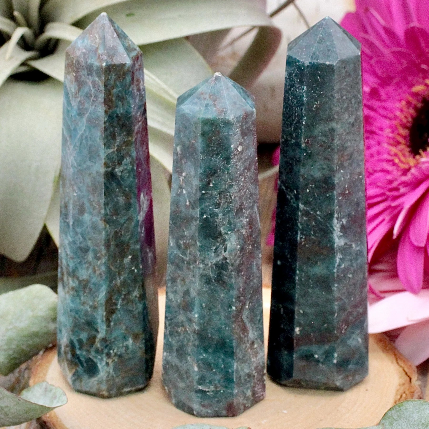 Kyanite Ruby Tower