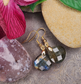 Labradorite Copper Teardrop Earrings