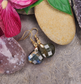 Labradorite Copper Teardrop Earrings