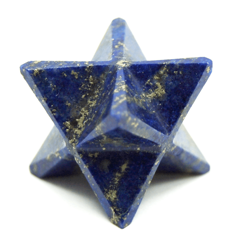 Lapis Lazuli Crystal Merkaba - Spirit and Stardust