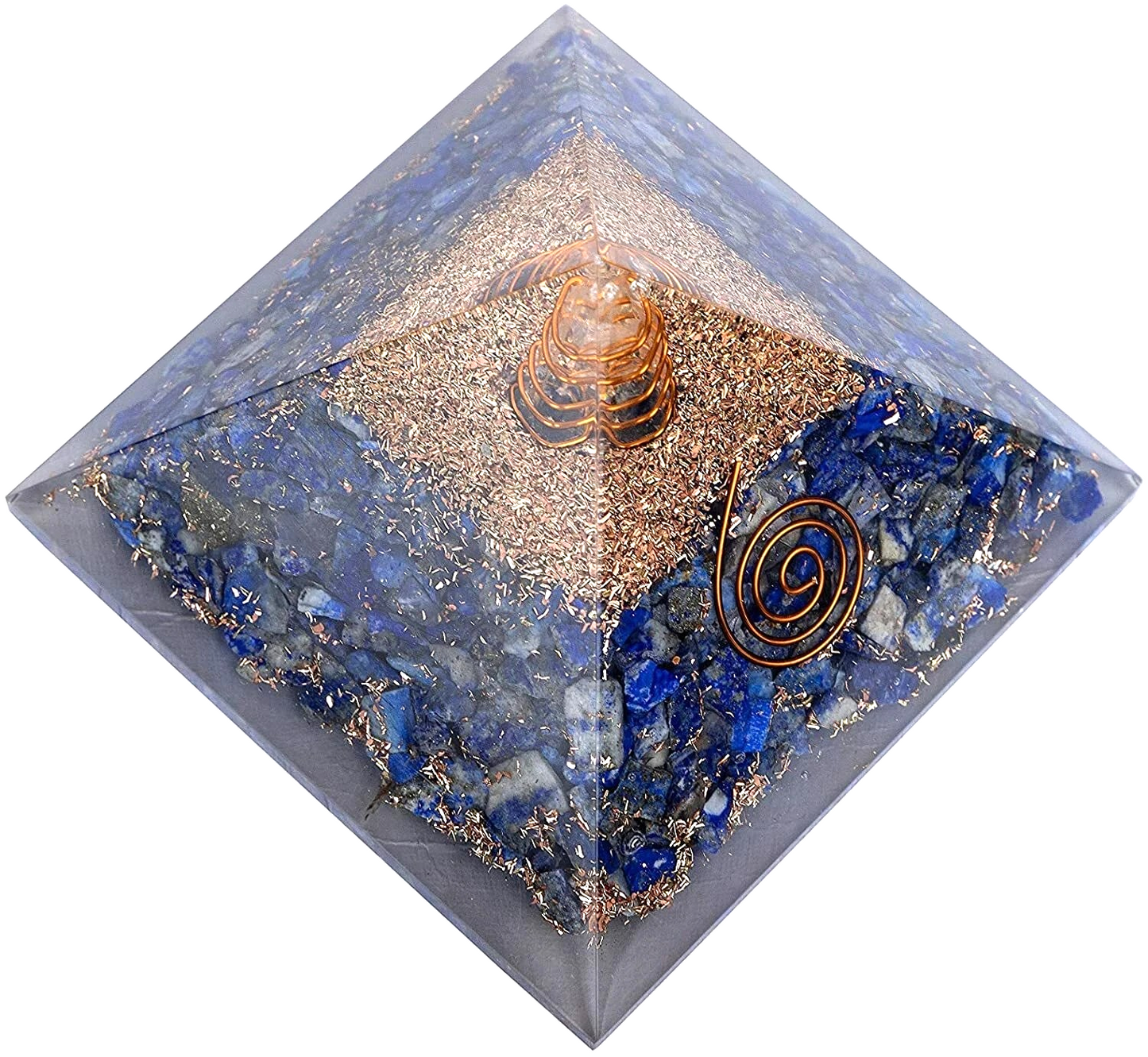 Lapis Lazuli Orgonite Pyramid