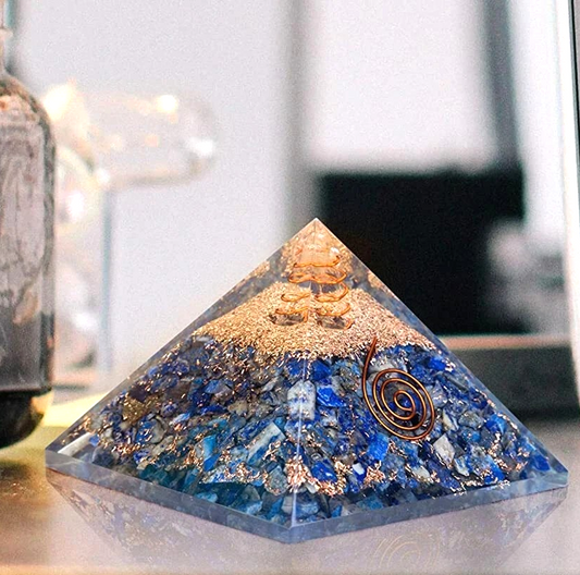 Lapis Lazuli Orgonite Pyramid