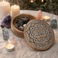 Lotus Wooden Grid Box