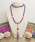 Handmade 108 Mala Necklace (Amethyst)