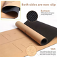 Eco-Friendly Mandala Cork Yoga Mat