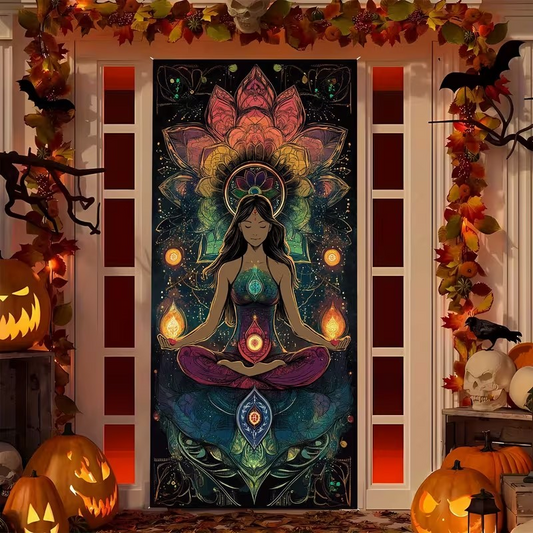 Chakra Meditation Door Banner