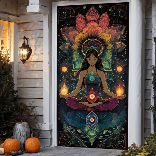 Chakra Meditation Door Banner