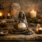 Moon Earth Mother Statue