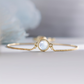 Moonstone 18K Gold Plated Bracelet