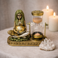 Gaia Goddess & Hourglass Sculpture